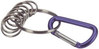 Schlüsselbund Karabinerhaken Schlüsselanhänger + Ringe