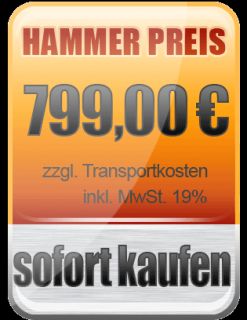Hammer Preis 799,00 Euro
