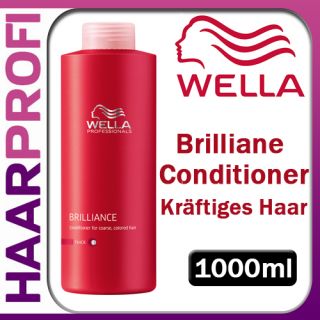Wella Brilliance Conditioner für kräftiges coloriertes Haar 1000ml