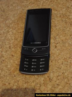 Samsung GT S8300 Ultra TOUCH Nobel Schwarz (Ohne Simlock) Smartphone