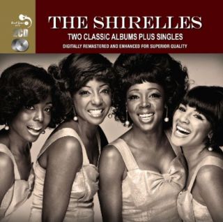 SHIRELLES   2 CLASSIC ALBUMS PLUS SINGLES   CD ALBUM RE
