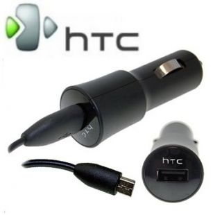 ORIGINAL HTC KFZ Auto Ladegerät für Desire HD + Ladekabel Datenkabel
