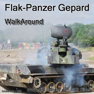 FOTO DVD 228**Flak Panzer Gepard*Bundeswehr**WalkAround