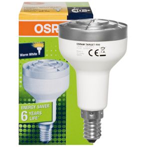 Osram Energiesparlampe E14/7W 827 R50 DULUXSTAR Target