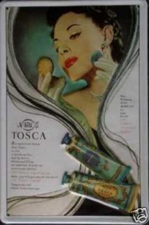 4711 Tosca Parfum Schild Blechschild Reklame 20x30cm
