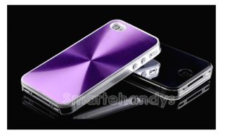 Iphone4 Luxus Backcover lila hochwertig gefertigt Alu