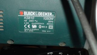 Black und Decker KS 810 1050 Watt Nicht benutzt