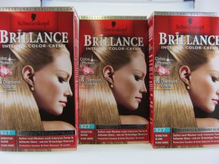 Brillance Bernstein Blond 827   3 er Pack 4015000537506