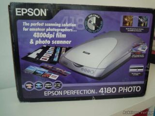 Epson Perfection 4800 dpi Film & Fotoscanner, Modell 4180 PHOTO, OVP