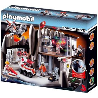 Playmobil® 4875   Agenten Hauptquartier mit Alarmanlage   Top Agents