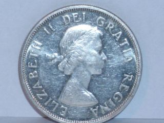 Kanada / Canada 1 Dollar 1962 , SILBER