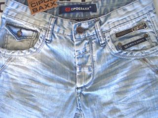 Cipo & Baxx Herren Club Jeans blau C 844 W29 38 L32