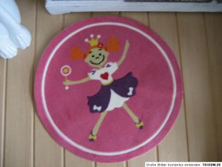 Kinderteppich Princess Kinderzimmer 70cm Spielteppich Kinder Teppich