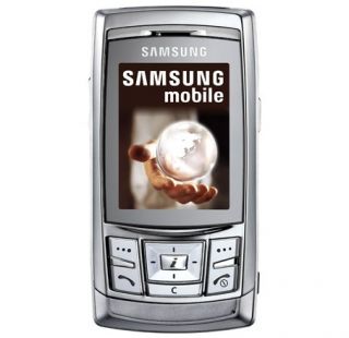 Samsung SGH D840   Metall Silber Ohne Simlock Handy 8808987174224