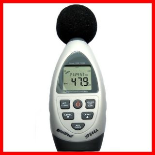 Schallpegel Messgerät 30 130 dB, LCD, USB Schnittstelle, Speicher