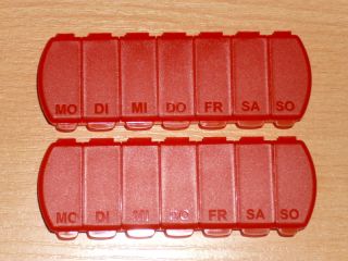 Pillendosen/Tablette/Box für 7TAGE/Pille/Tablettenbox