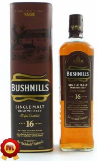 Bushmills Malt 16 Years 0,7 Ltr 40% whisky whiskey NEU