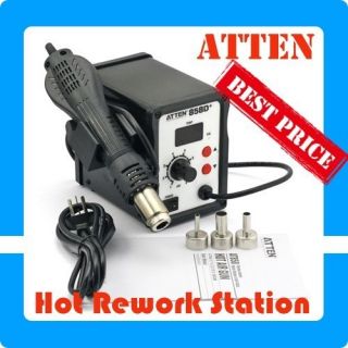 New ATTEN AT 858D+ 858D SMD Hot Rework Digital Station Air Solder