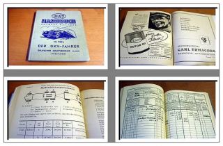 Handbuch des DKV   Deutsche Kraftverkehr GmbH 1950