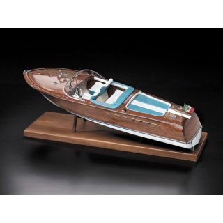 Ital. Sportboot Typ Aquarama Holz Baukasten Länge 850 mm 110