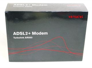 Versatel Turbolink AR860E1 ADSL2/2+ Router NEU Händler
