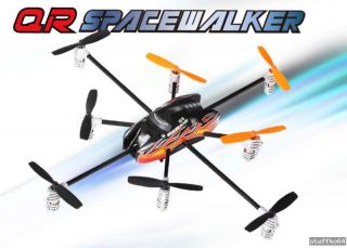 Walkera Octocopter QR Spacewalker ARF (Devo) 2,4GHz, incl. Sender Devo
