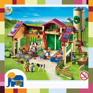 Playmobil® Neuer Bauernhof mit Silo 5119 Bauernhaus Scheune
