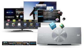Samsung BD D7500 3D Blu Ray Disc Player Full HD Wlan USB   DVD