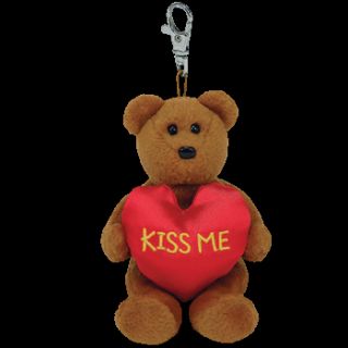 TY Valenteenies Teddy Kiss me Schlüsselanhänger