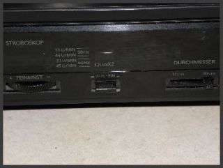 TELEFUNKEN HS880 HS 880 Plattenspieler Ortofon schwarz