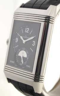JAEGER LECOULTRE   GRANDE REVERSO  STAHL DUO FACE   NIGHT DAY