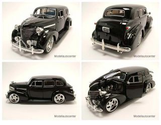 Chevrolet Master Deluxe 1939 schwarz, Modellauto 1:24 / Jada Toys