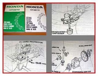Honda HT3810 Rasentraktor Werkstatthandbuch 1984