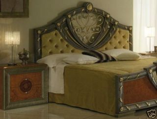 Luxus Doppelbett Pegasus 180x200 Klassische Stilmöbel Italien
