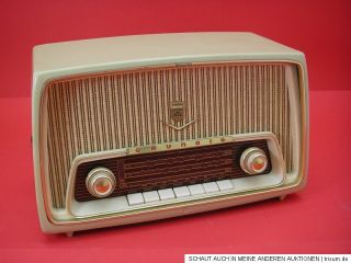 GRUNDIG Radio RÖHRENRADIO 50er 60er JAHRE Type 97 BEI