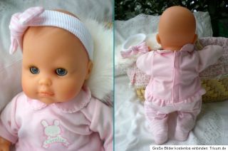 Corolle Puppe Baby 30 cm mit Puppenkorb Tragetasche mit Bezug