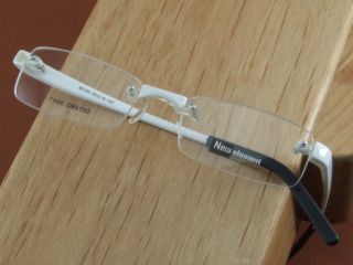 weiß+schwarz OHNE RAHMEN Brillengestell A886B brillen