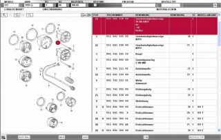 Porsche 911 Instrument Tachometer 10 300KM/H Speedometer 91164153000