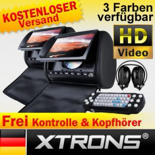 HD905** 2x 9 Kopfstütze Auto DVD Player Digital Screen LCD Monitor