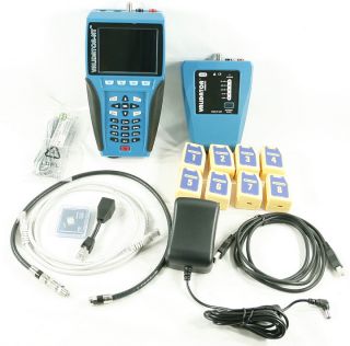 JDSU Validator NT905 Network Cable Tester with Remote & Wiremappers