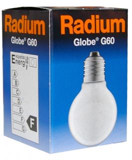 10 x Radium Globe Glühbirne Glühlampe 40W 40 Watt E27 OPAL G60 60mm