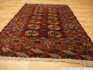 Alt Tekke Buchara Wolle auf Wolle Orientteppich Carpet Teppich Tappeto
