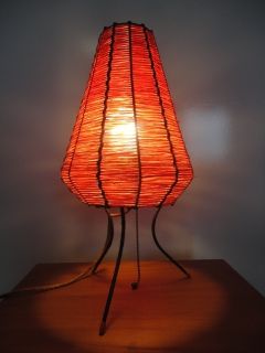 50s Tripod Lamp  Lampe 50er Jahre Rockabilly 