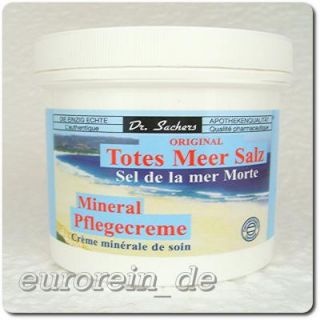 Totes Meer Salz Mineral Creme Dr. Sacher (13,96 € / L)