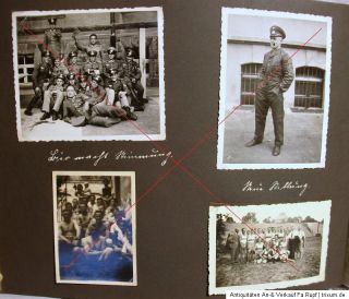 Orig.Militär Foto Album 2.WK Reiter Regiment N°12 Marine 1933/34