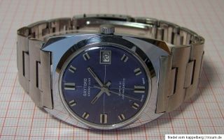 Saytoko Grand Luxe Super 21 swiss made Herren Uhr mit Datum vintage