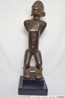 1276 Makonde Sklaven Holz Figur Tansania Afrika Africa