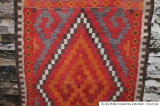 Orient Teppich Afghanistan Nomaden kelim afghan kilim Maimana 192x98cm