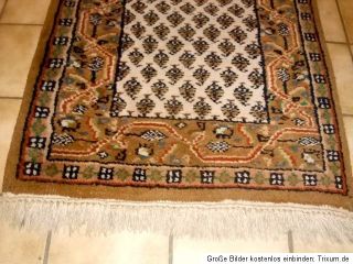 100x65cm Mir Hamadan Saruk Teppich Handgeknüpft Perser Orientteppich