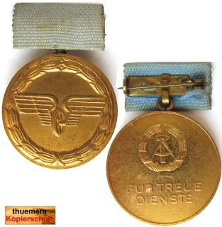 DDR Abzeichen Orden, Für treue Dienste in Gold, Deutsche Reichsbahn